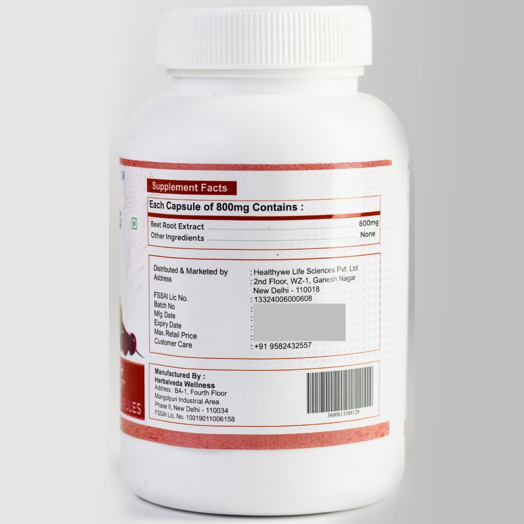 Beet Root 800mg Heart