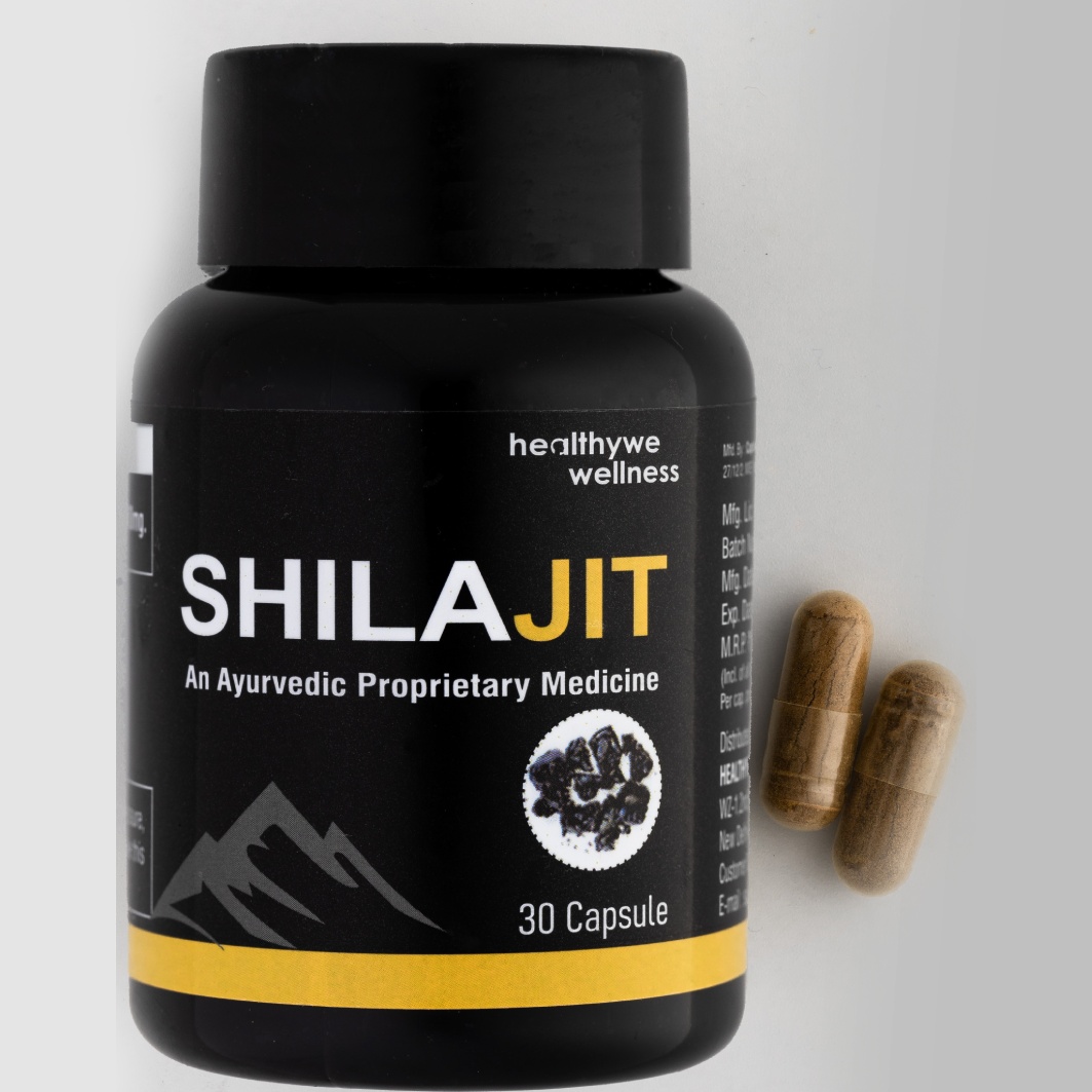 Shilajit Extract 500MG for Vigour, Stamina and Power– 30 CAPSULES