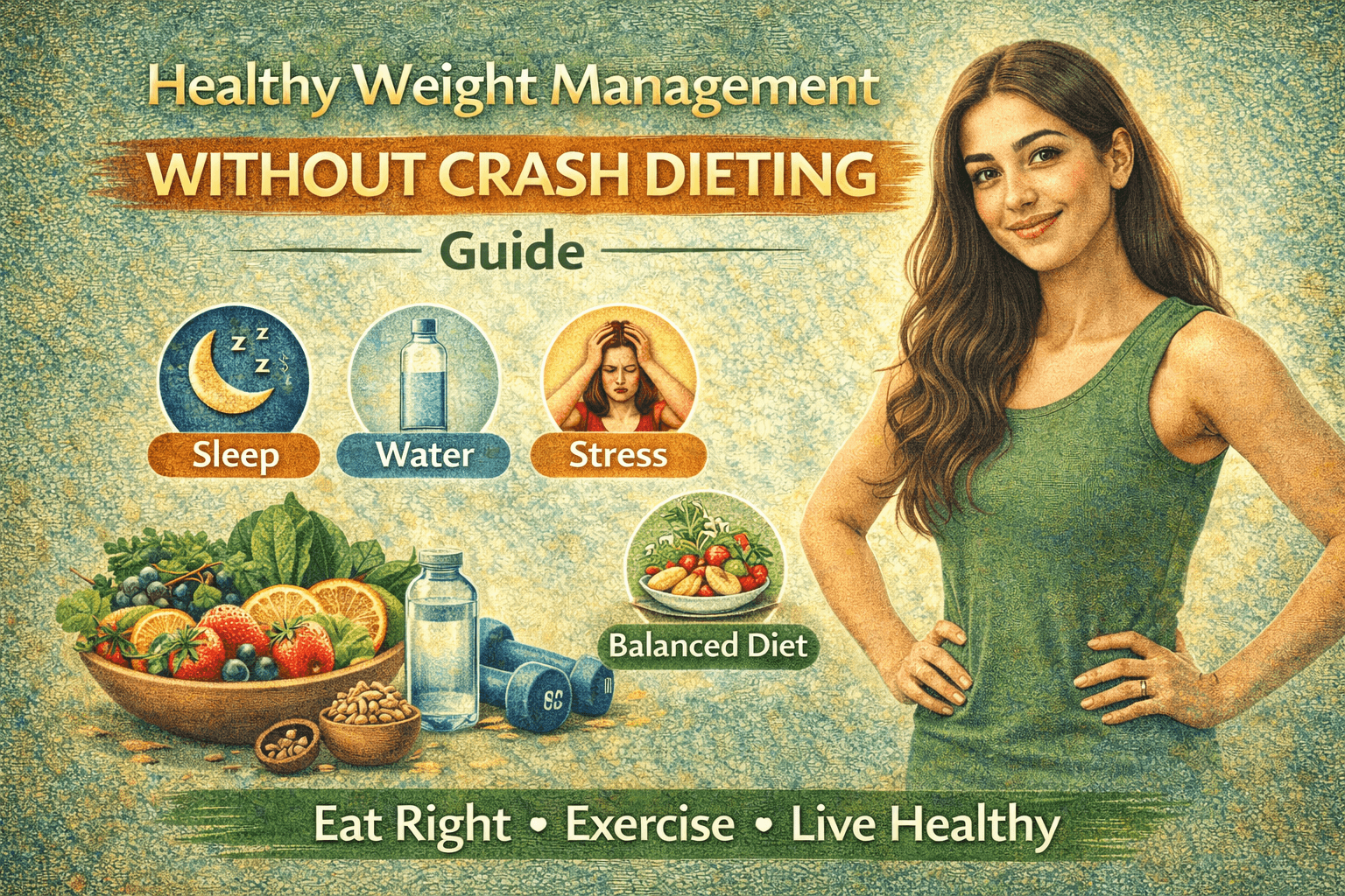 Healthy Weight Management Without Crash Dieting