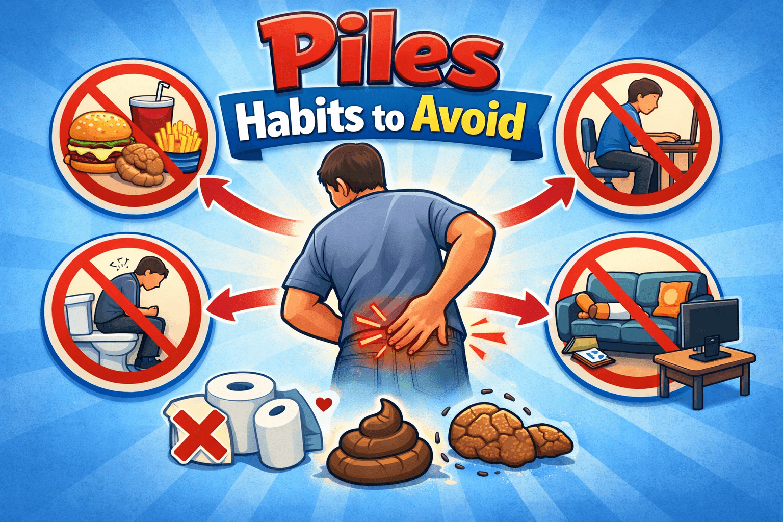 What Makes Piles Worse? Daily Habits to Avoid